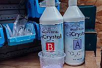 Stylos Fev 22 -5 Préparation de la résine avec pigments mineraux