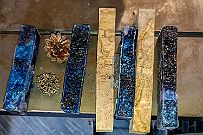 Stylos Fev 22 -7 C'est sec (plus deux morceaux d'olivier).