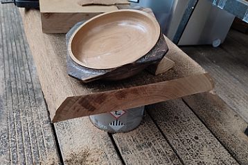 Plat chataigner brûlé