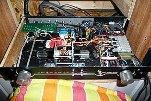 SRPP etap 5 6SN7 sous tension Alimentation de course. Si le montage audio doit être simple, les alims doivent être sophistiquées.