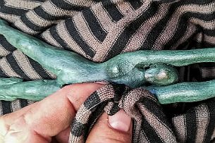 sculpture Pichon-13 Lustrage.