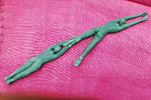 sculpture Pichon-7 Côté pile.