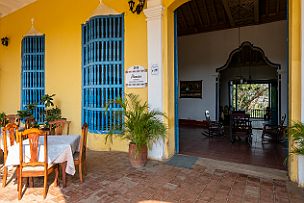 Cuba - Perriere - DSCF8051 L'hacienda du colon qui a fait fortune grâce au travail de ses esclaves dans ses champs de canne à sucre.
