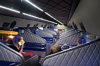 07 - DSCF2571 Bus de nuit, taille recommandée 1,65 m max. Et vous ne choisissez pas votre voisin si vous voyagez seul ...