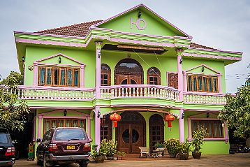 Les maisons colorées