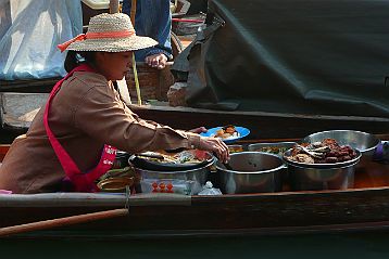 Marché flottant