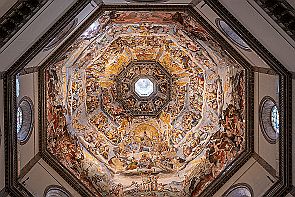 Toscane Perriere W 0619-RAF_DxO_DeepPRIMEXD-HDR C'zst la plus grande coupole maçonné du monde. Les 3600m² de fresques sont de Giorgio Vasari et Federigo Zuccaro.