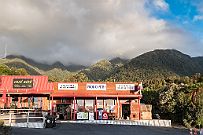 NZ -8960 Dans les nuages, le glacier Fox