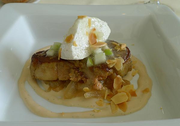Ile flottante au foie gars