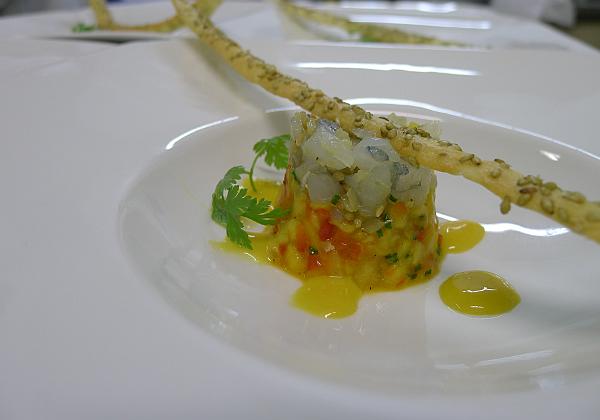 Gambas au gingembre