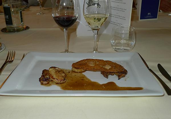 Cailles au foie gras