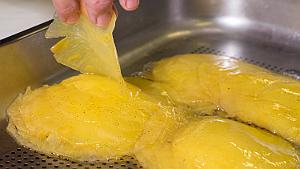 A.Crozato - 04 - Ananas 002 Ananas confit au vieux rhum et vanille du Mexique